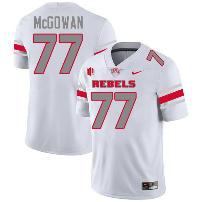 Malik McGowan UNLV Jersey,UNLV Rebels Football Uniforms,Jerseys,Gears-White